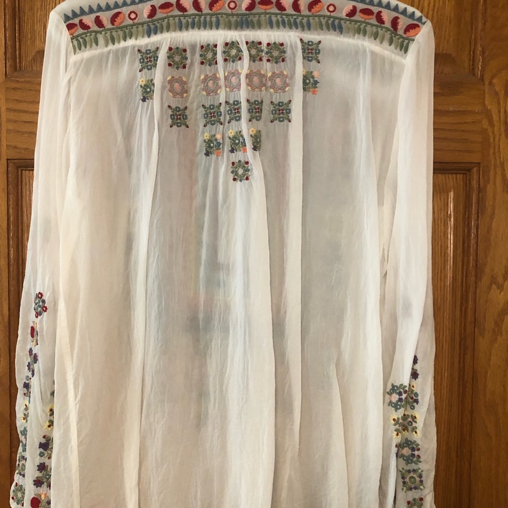 Johnny Was Tunic Blouse - Picture 3 of 3